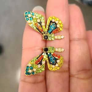 Gorgeous butterfly earrings